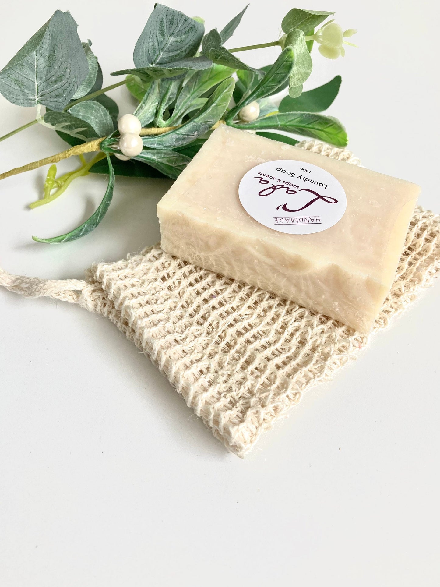 Laundry Soap, Unscented Australian Handmade Laundry Soap