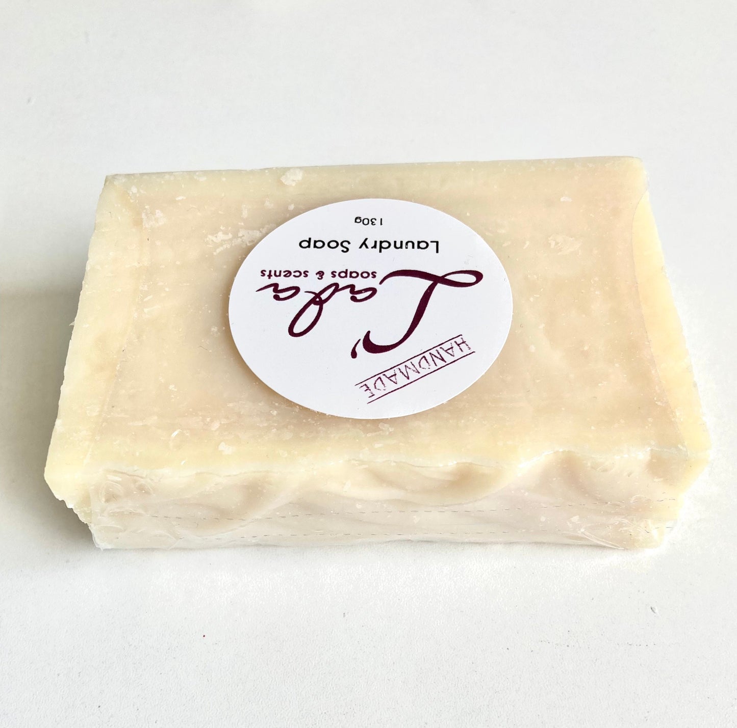 Laundry Soap, Unscented Australian Handmade Laundry Soap