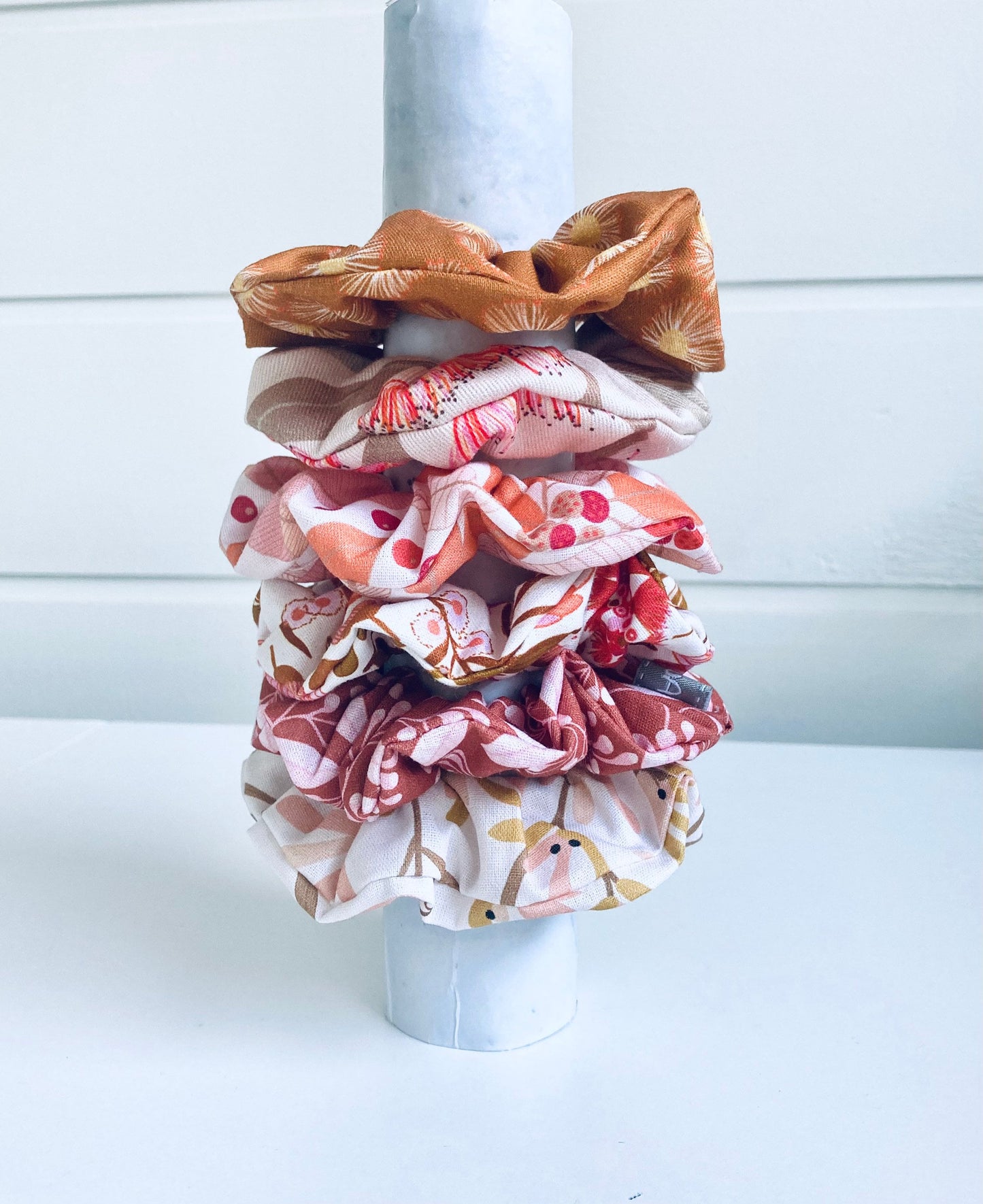 Floral Scrunchie in Australian Flowers