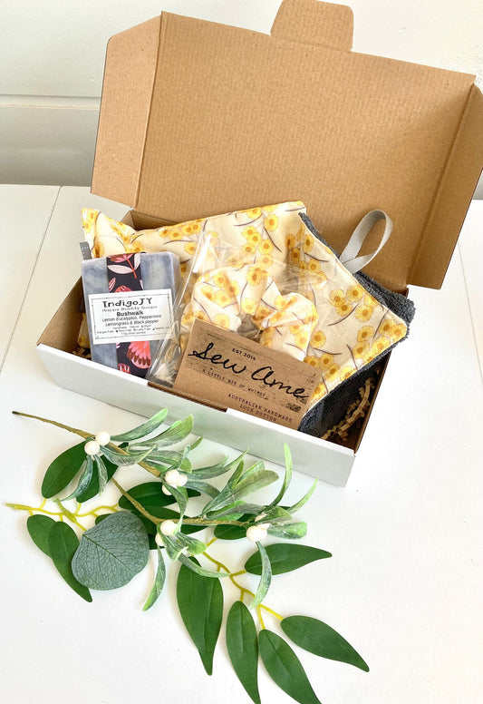 Flower Girl Gift Box Set in Wattle Yellow