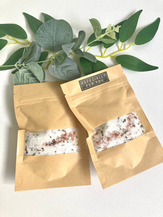Foot Soak Sachets, Natural Foot Soaking Salts, Organic Foot Treatment